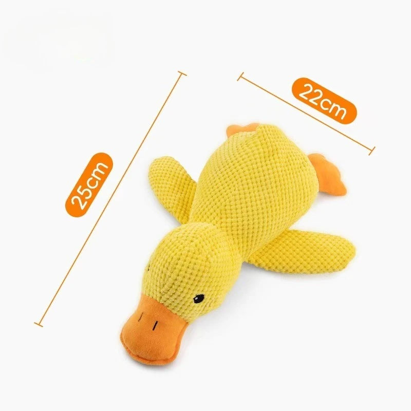 Pato. Peluche de entretenimiento para su mascota.
